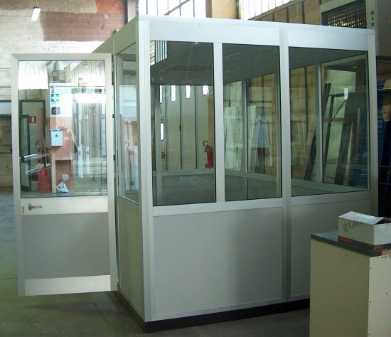 BOX in alluminio prefabbricato 2x2