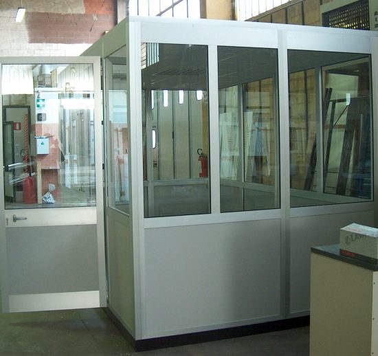 BOX in alluminio prefabbricato 2x2