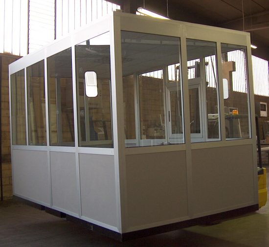 BOX in alluminio prefabbricato 3x2