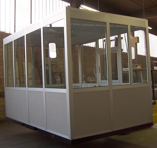 BOX in alluminio prefabbricato 3x2