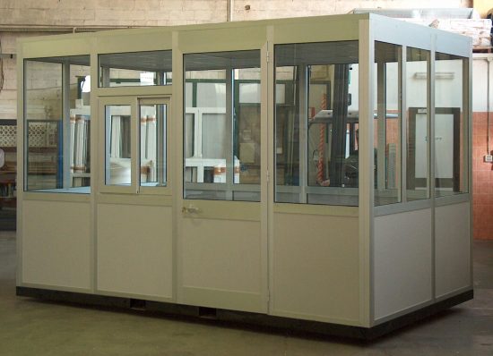 BOX in alluminio prefabbricato 4x2