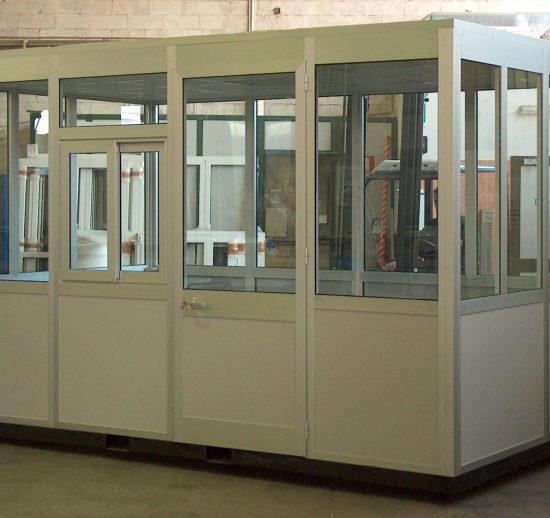 BOX in alluminio prefabbricato 4x2